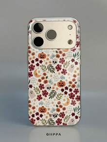 1 Funda de teléfono con diseño de patrón de Halloween, compatible con Phone 18 Pro Max, 17 Pro Max, 16 Pro Max, 14 Pro Max, funda de teléfono de estilo coreano de alta gama, elegante y divertida, adecuada para 11/12/13/14/15/16 Pro Max Plus, diseño elegante para hombres y mujeres, ¡regalo perfecto para novia en Navidad, Día de San Valentín, Pascua, temporada de bodas y cumpleaños! - Multicolor - Ver 1