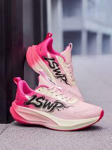Women's Running Shoes, Built-In Carbon Plate, Marathon Running Shoes, Suitable For Daily Exercise, Casual Sports, Gym, Marathon - Pink - View 11