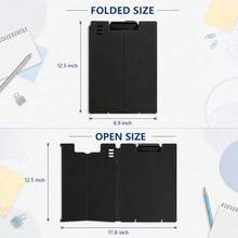 A4 Foam Board Clipboard Morandi Style Highly Attractive Office Meeting Note-Taking Writing Pad PP Folder - Multicolor - View 2