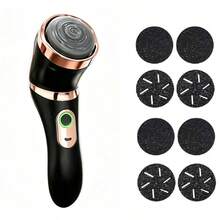 New Electric Foot Callus Remover USB Rechargeable, Pedicure Device With 2-Speed Adjustment, For Home/Foot And Hand Care, Foot, Hand, Callus Remover, Multi-Function Beauty Tool - Multicolor - View 9