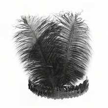 1pc 1920s Women's Flapper Headband, Flapper Accessory, Suitable For Vintage 20s Party, Art Deco Ball, Wedding And Concert,Halloween - Black - View 3