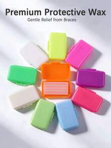 1pc Anti-Wear Corner Wax, Fruity Scented Care Crystal Wax, Made Of Premium Materials, Simple And Portable Design - Multicolor - View 5