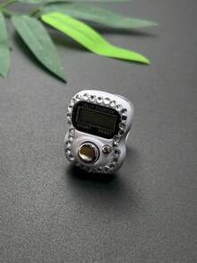 Decorative DIY Finger Counter Set, Electronic Tally Counter With Rhinestone Material Kit, Self-Assembly Handmade Kit, DIY Multiple Styles, Gift For Craft Enthusiasts, Adjustable Wristband, Prayer Counter - Multicolor - View 4