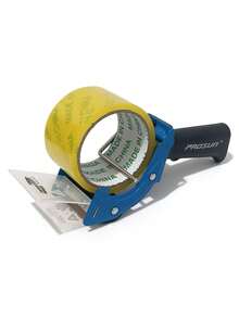 1 Pack 2.5 Inch Heavy Duty Tape Gun Dispenser With 30m Tape, One-Handed Tape Dispenser, Tape Holder & Cutter, Carton Sealing Tool For Shipping, Moving, Warehouse, Packaging, Locker Accessories - Multicolor - View 9