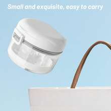 3-In-1 Multifunctional Oral Care Braces Cleaning & Storage Box With Automatic Lifting Basket And Leak-Proof Sealed Design, With Mirror, ABS Sealed Storage Box, Cleaning Brush Oral Accessory Storage, Portable Soaking Box For Invisible Aligners, Braces And Oral Accessories - [New + Mirror + Brush Tool Set] - View 10