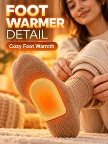 5/12pcs Foot Warmers/Heat Patches, Long-Lasting Constant Temperature, Rapid Heating, Breathable Non-Woven Fabric, Discreet And Portable, Essential For Winter Activities, Unisex, Suitable For Multiple Scenarios And Body Parts - Thermal Set - View 9