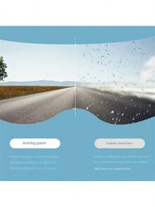 Motorcycle Helmet Anti-Fog Anti-Rain Lens - A - View 4
