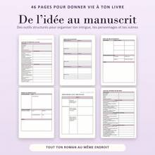 Spiral Notebooks In French For Writers With Creative Writing Project Pages, Story Outlines, Character Profiles, Three Act Structure, Scene Development, Writing Goals, Word Count Tracking And Revision Checklists - A5 - View 3
