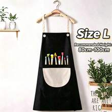 Children's Apron, Adjustable Waterproof Painting Apron With Pockets, Boys & Girls Painting, Cooking, Baking, Gardening, Craft Apron - Multicolor - View 7