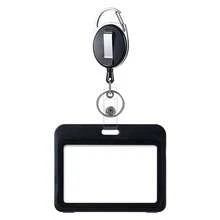 Doctor ID Badge Holder, Retractable ID Card Sleeve, Transparent Card Holder, Nurse Work Badge - Multicolor - View 6
