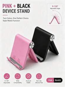 1/2 buah Dudukan Ponsel Meja Lipat Portabel, ABS Premium, Sudut Dapat Diatur, Ukuran Saku Ringkas dan Ringan, Cocok untuk Semua Smartphone dan Tablet, Stabil dan Anti Selip, Hemat Ruang - Berbagai gaya - View 16
