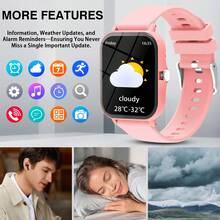 260mAh New Full Touch HD Fashion Smart Watch, Supports Wireless Calling Function, Multi-App Notifications, Compatible With Android And IOS Phones - Multicolor - View 4