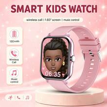 QAGSFLC [Smart Watch]1.83-Inch HD Touchscreen Smartwatch With Silicone Strap, Supports Bluetooth Calling, Message Notifications, Calorie Tracking, Sports Tracking, Stopwatch, Weather Forecast, Music Control, Compatible With Android/IOS Phones - Multicolor - View 15