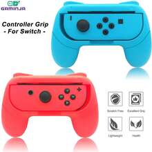 GAMINJA Switch JoyCon Controller Grip Set, Left And Right Hand Grip Holder, Easy Installation To Improve Grip Comfort Accessory - View 2
