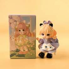 Cute Blind Box Figures, Kawaii Anime Girl Figurines, Random Style Collectible Dolls, Desktop Ornament Decoration, Gift For Girls, - Multicolor - View 3