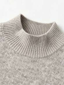SEREN Women's Soft Knit Sweater, Long Sleeve Regular Fit Pullover, Autumn/Winter Wardrobe Essential - Yan - View 9