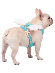 PETSIN Small And Medium Dog Angel Wing Harness, Heart-Shaped Breathable Easy-To-Wear Outdoor Walking Pet Harness For Cute Dogs - Multicolor - View 11