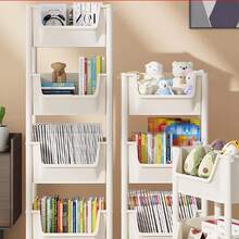 Kitchen Storage Cart With Wheels, Multi-Functional Rolling Utility Trolley Portable Sturdy Slim Compact Storage Rack And Shelving Unit Organizer For Kitchen, Bathroom, Bedroom, Laundry, Office, Dorm, Garage, Pantry, Christmas Gift - View 3