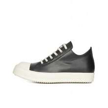 Low-top Leather Shoes With Thin Laces