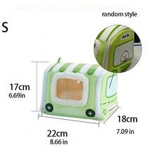 1pc Parrot Winter Cotton Nest Sleeping Bird Bed Tiger Peony Cockatiel Sun Conure Monk Parakeet Warm Bed House - View 9