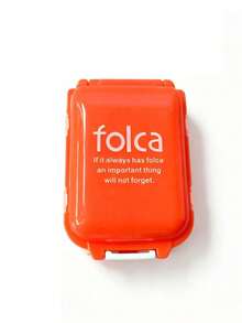 1pc Portable Pill Box, Foldable 8 Compartments, Suitable For Work, Travel, 8-Slot Design, Moisture-Proof Portable Press-Seal, Compact And Lightweight, Suitable For Travel, Handbag, Home Use (Pink/Blue/Beige) - Suitable For Vitamin, Medication, Supplement Storage, Ergonomic Design, Secure Closure - one-size - View 9