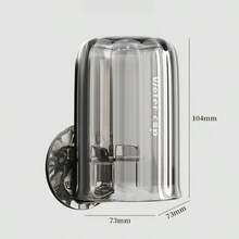1件裝壁掛式牙刷與漱口杯置物架，免鑽孔浴室電動牙刷與漱口杯收納架家用套組 - 彩色 - 查看 3