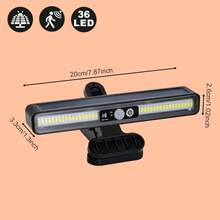 Solar Motion Sensor Outdoor Light, Ultra Bright Solar Powered Waterproof Light, 3 Lighting Modes Security Wall Light, Suitable For Outdoor Yard, Fence, Backyard Deck, Garden, Gate, Steps, Garage, Outdoor Solar Christmas Lighting - Cool White Light [1 Pack] - View 5