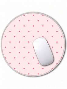 Mouse Pad, Advanced Texture Small Round Mouse Pad 7.87 X 7.87 Inches, Stitched Edge Non-Slip Rubber Cute Computer Pad Suitable For Office Home Game Laptop - View 9