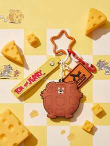 TOM & JERRY X Joivida Keychain, Bag Decoration, Bag Hanger Chain - Brown - View 1