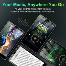 SWOFY D08 Portable MP3 MP4 Player, 80GB & 32GB Options, Bluetooth And WiFi, 4.0 Inch Touchscreen, Android 13 System, Lossless Music Player, FM Radio For Sports & Daily Use - View 3