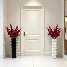 Creative Plastic Vase-Suitable For Home Decor, Dining Table Centerpieces, And Living Room Entryway Accents - A - View 4