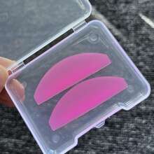 Regular Soft Eye Pads, Can Be Used As Eye Masks, Soft And Reusable; 1 Pair Of Eyelash Lifting Pads, Ultra-Thin And Reusable, Great Helper For Eyelash Perming And Eyelash Extensions, Comes With Packaging Box (Multiple Colors Available). - Multicolor - View 22