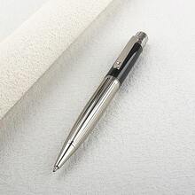 Metal Ballpoint Pen, High-End Striped Twist-Action Business Office Writing Pen, Unisex Gift Stationery - 3010 - View 3
