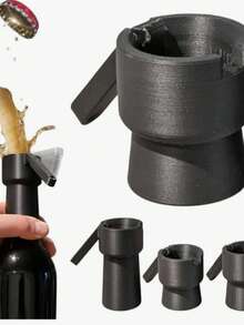 Electric Wine Bottle & Can Openers - Black - View 12