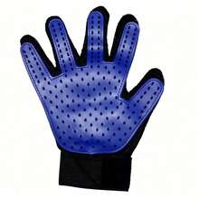 1/2pcs, 5-Finger Silicone Pet Grooming Gloves, Universal For Cats And Dogs, Remove Floating Hair, Grooming, Massage, Bathing And Cleaning Pet Care Tool - View 11