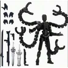 3D Printed Personalized Toy Figurines, T13 Action Figure Accessories, 13th Dummy T13 Multi-Joint Movable, Collector's Desktop Decoration T-13 Movable 3D Printed Toys - Multicolor 2 - View 17