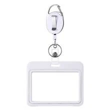 Doctor ID Badge Holder, Retractable ID Card Sleeve, Transparent Card Holder, Nurse Work Badge - Multicolor - View 7