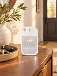 1PC 50ml Card-Style Refillable Pocket Spray Bottle, Portable Empty Mist Bottle, Reusable Container, Travel Accessory For Hand Sanitizer, Perfume, Outdoor & Daily Use - Multicolor - View 1