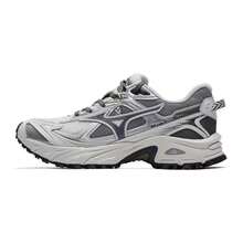 Mizuno 全新 FIYI TL V2 中性戶外復古機能跑步鞋，透氣網布休閒運動運動鞋 - 白灰色 - 查看 8