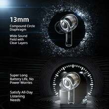 REMAX Wireless Earbuds, Zero Latency, Stable Transmission, Sports Earphones, Instant Connection, Comfortable Wear, Auto-Connect, Compatible With All Android And Apple Systems, Zero Latency - View 5