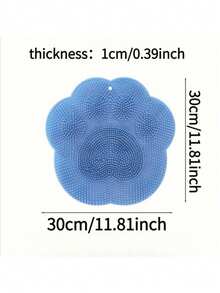 3pcs Set (1 Bath Mat + 2 Hooks) Bathroom Massage Mat, Bathroom Foot Scrub Mat, Multi-Functional Foot Washing Mat, Back Brush Non-Slip Bath Foot Mat, Bathroom Floor Mat, Bathroom Carpet, Bathroom Foot Mat, Bath Mat, Bathtub Non-Slip Mat - Multicolor - View 3