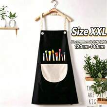 Children's Apron, Adjustable Waterproof Painting Apron With Pockets, Boys & Girls Painting, Cooking, Baking, Gardening, Craft Apron - Multicolor - View 8