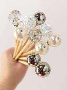 Kit com 10 varetas decoradas para Difusor de Ambiente 25cm - Tamanho Único - Visão 7
