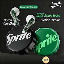 CoCa-Cola T13 Creative Bottle Cap Bluetooth Earphones ENC Call Noise Reduction 360° Stereo Sound Semi-In-Ear Wireless Earphones - View 5