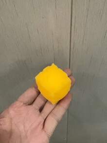1pc - Extra Large - Soft Cheese - Slow Rebound - Creative Cheese Ball Squeeze Toy, Stress Relief Tool, Perfect Birthday Gift, Ideal Gift, Surprise Gift, Holiday Gift, Seasonal Gift - Multicolor - View 6