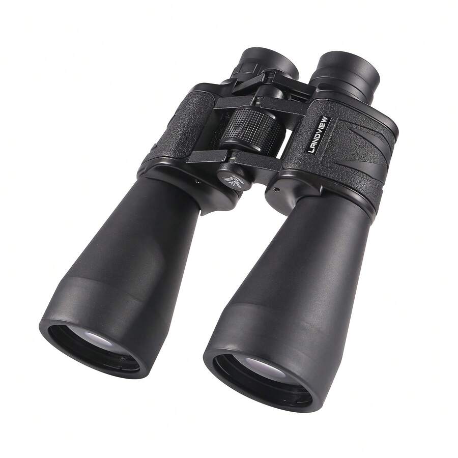 10x60 High Powered Binoculars For Adults – Large 60mm Objective Lens Telescope With FMC Lens For Bird Watching, Hunting, Travel, Outdoor Sports - Black - View 1