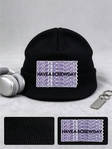 1pc/2pcs/4pcs/5pcs/6pcs Have A Screwday Patch Houston Music Pride Embroidered Iron On - Multicolor - View 4