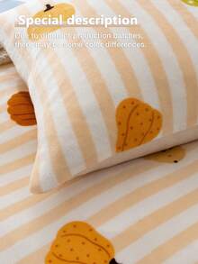2/3pcs Milk Velvet Bedding Set, Soft, Skin-Friendly, Comfortable, Removable And Machine Washable, Set Includes: 1/2 Matching Pattern Pocket Pillowcase + 1 Duvet Cover With Four-Corner Straps And Zipper, Suitable For Multiple Occasions: Bedroom/Guest Room/Dorm/Travel Hotel Stay - Multicolor - View 11