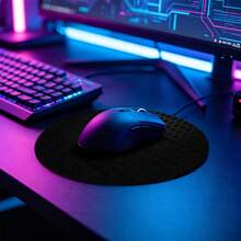 Honeycomb Mouse Pad Black Geometric Texture Desk Mat Extended XL MousePad Office Desk Accessories Multicolor Non-Slip Stitched Edge Computer Mat For Desk 35.4x15.7 Inches Rubber Base Laptop Keyboard Pad For Home Office & Gamers - View 6