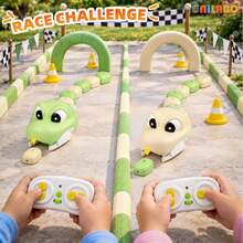 unilabo Remote Control Big Eye Snake Toy, Remote Control Animal Snake Shaped Toy Car With Sound And Light Effects, Classic Snake Eating Game, Interactive Racing Toy, Suitable For Party Favors, Back To School, Travel, Classroom Rewards, Birthday Gifts, Halloween - Multicolor - View 12